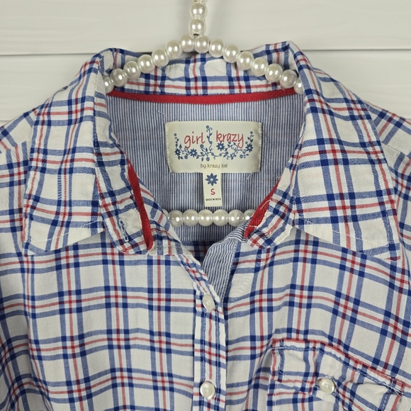 Girl Krazy by Krazy Kat Button-Down Shirt - Picture 3 of 10